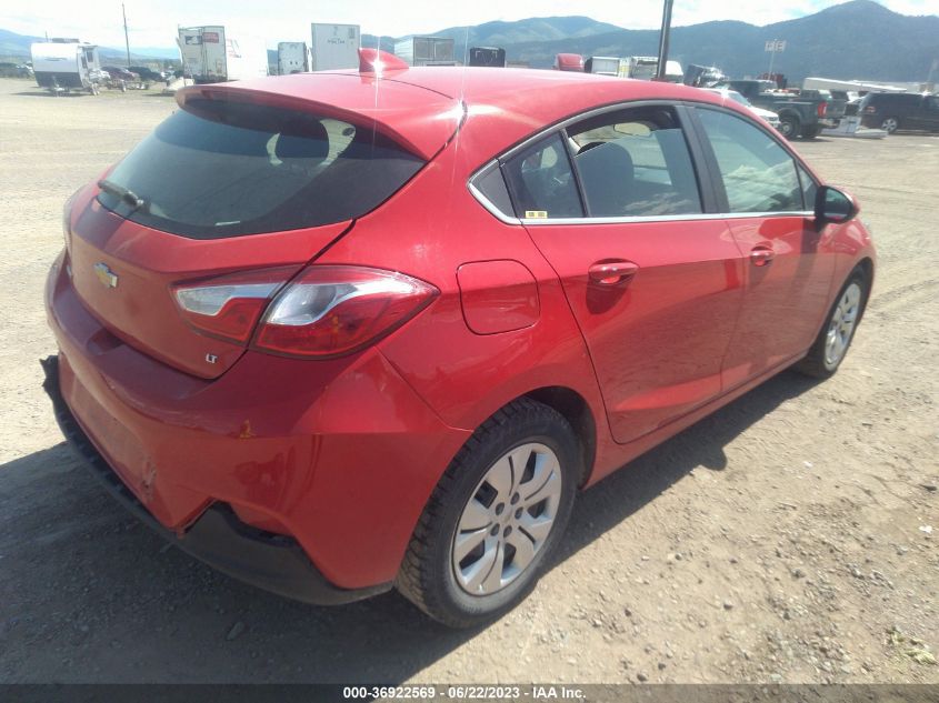 2018 CHEVROLET CRUZE LT - 3G1BE6SM5JS637448