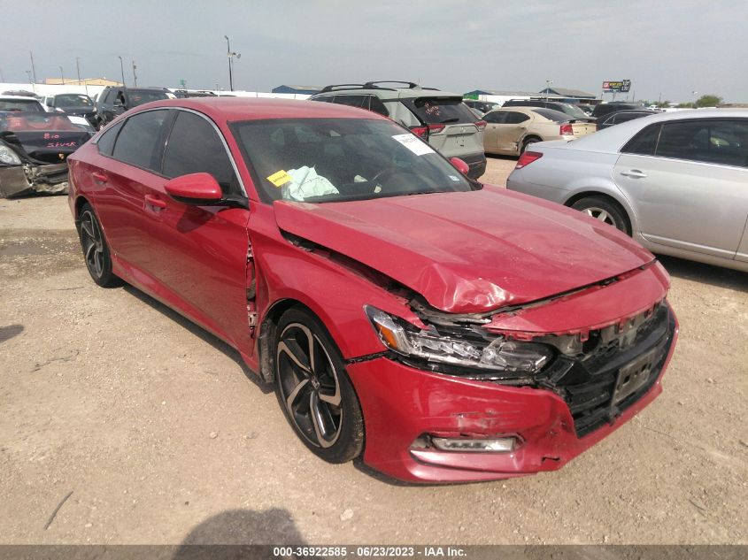 2019 HONDA ACCORD SEDAN SPORT 1.5T - 1HGCV1F35KA020782