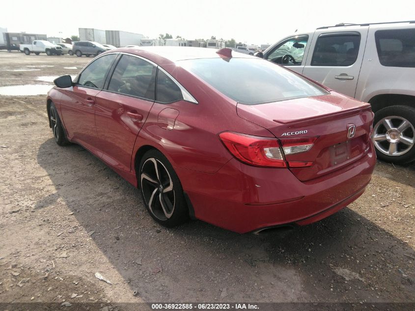 2019 HONDA ACCORD SEDAN SPORT 1.5T - 1HGCV1F35KA020782