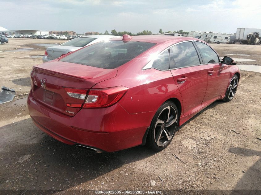 2019 HONDA ACCORD SEDAN SPORT 1.5T - 1HGCV1F35KA020782