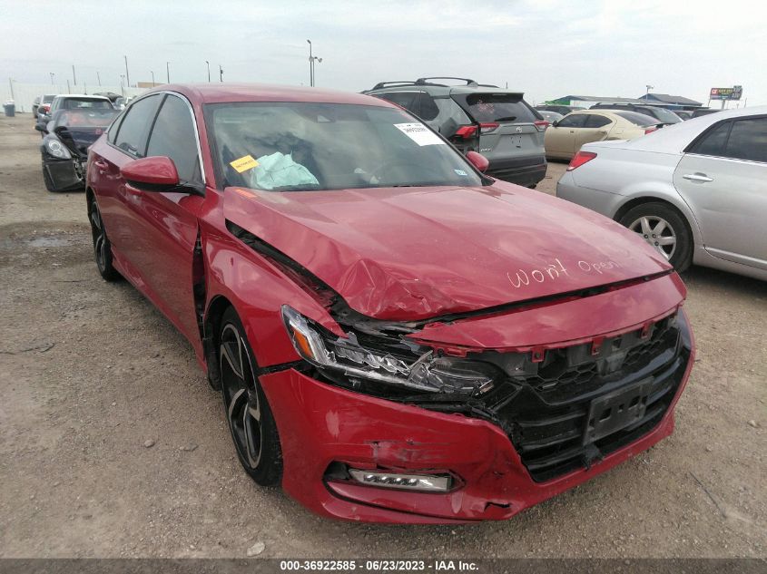2019 HONDA ACCORD SEDAN SPORT 1.5T - 1HGCV1F35KA020782