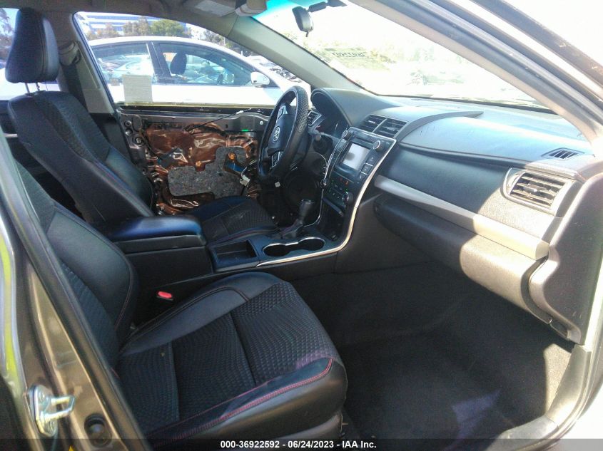 2015 TOYOTA CAMRY XLE/SE/LE/XSE - 4T1BF1FK8FU914483