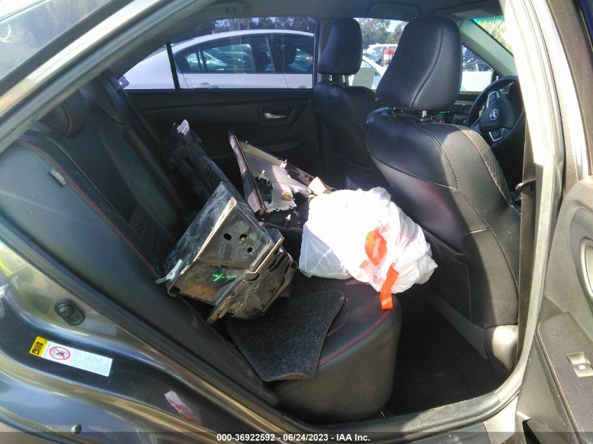 2015 TOYOTA CAMRY XLE/SE/LE/XSE - 4T1BF1FK8FU914483
