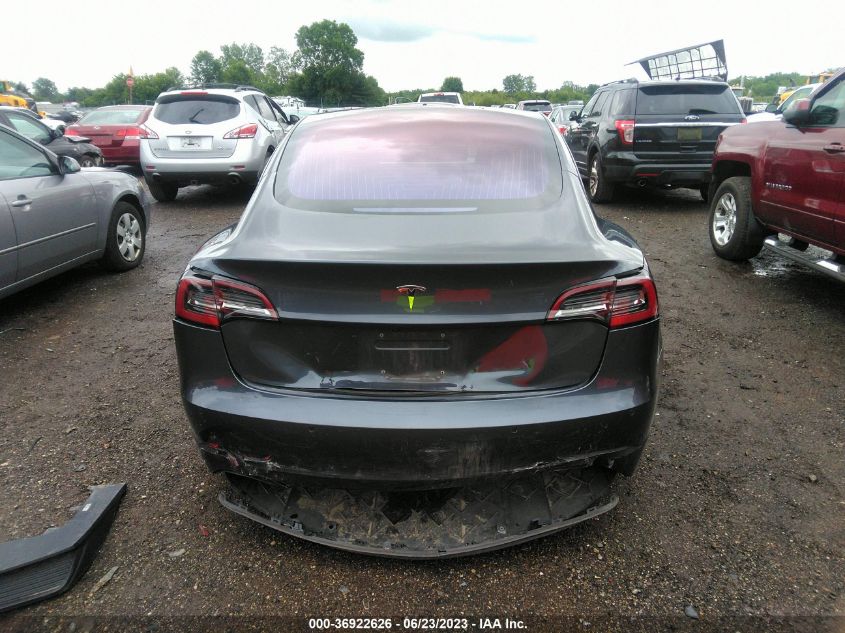 2018 TESLA MODEL 3 RANGE BATTERY - 5YJ3E1EA8JF021381