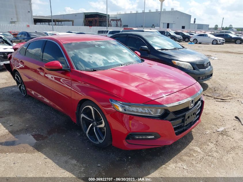 2020 HONDA ACCORD SEDAN SPORT - 1HGCV1F36LA021425
