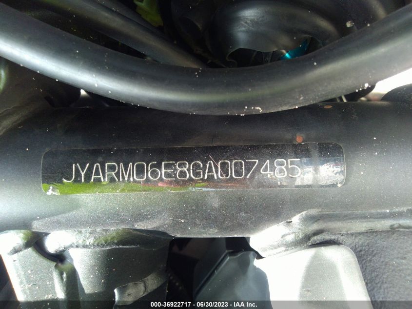 2016 YAMAHA FZ07 JYARM06E8GA007485
