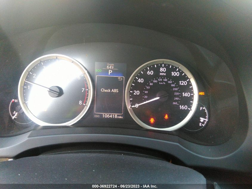 2015 LEXUS IS 250 - JTHBF1D27F5051143