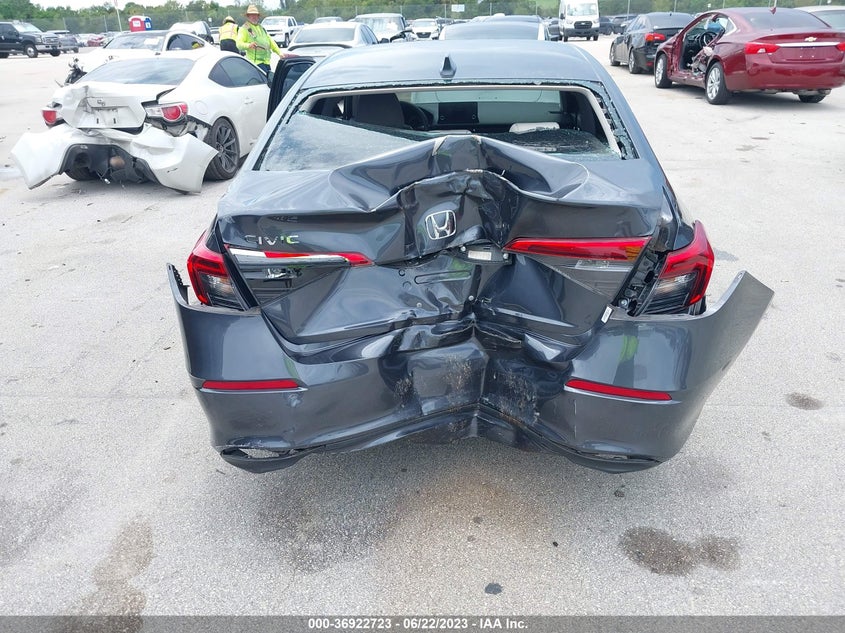 VIN 2HGFE2F25NH511627 2022 HONDA CIVIC SEDAN LX