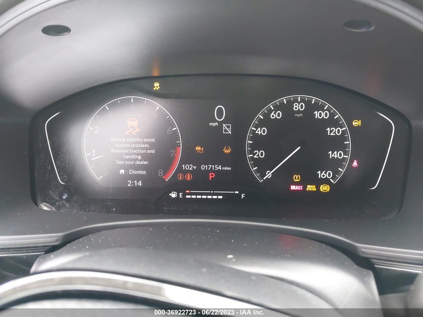 VIN 2HGFE2F25NH511627 2022 HONDA CIVIC SEDAN LX