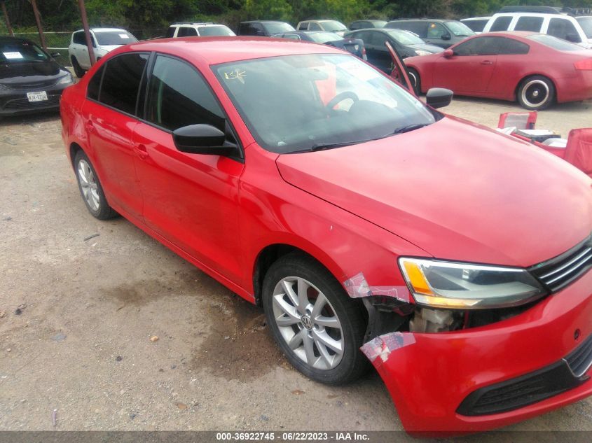 2014 VOLKSWAGEN JETTA SEDAN S - 3VW2K7AJ6EM432788