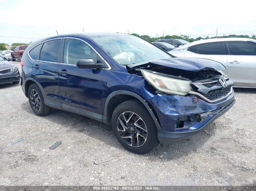 2016 HONDA CR-V SE - 5J6RM3H41GL022323