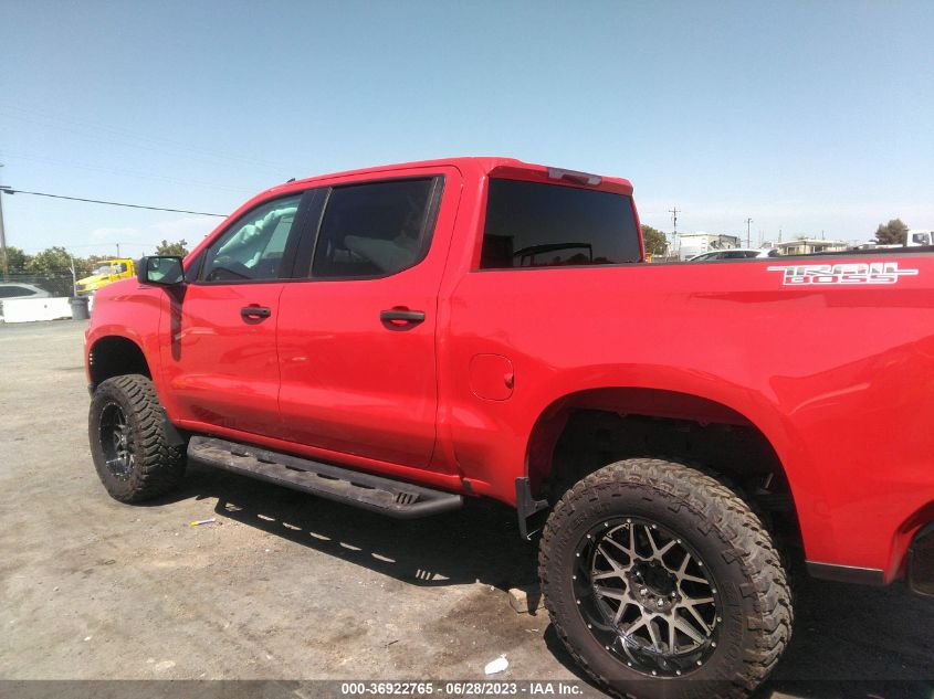 2022 CHEVROLET SILVERADO 1500 CUSTOM TRAIL BOSS - 3GCPDCEDXNG669766