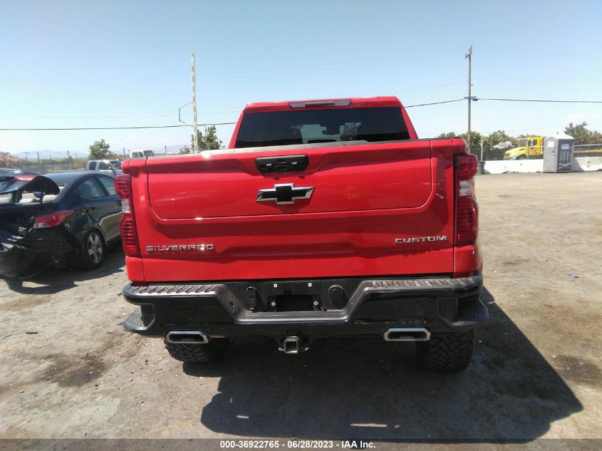 2022 CHEVROLET SILVERADO 1500 CUSTOM TRAIL BOSS - 3GCPDCEDXNG669766