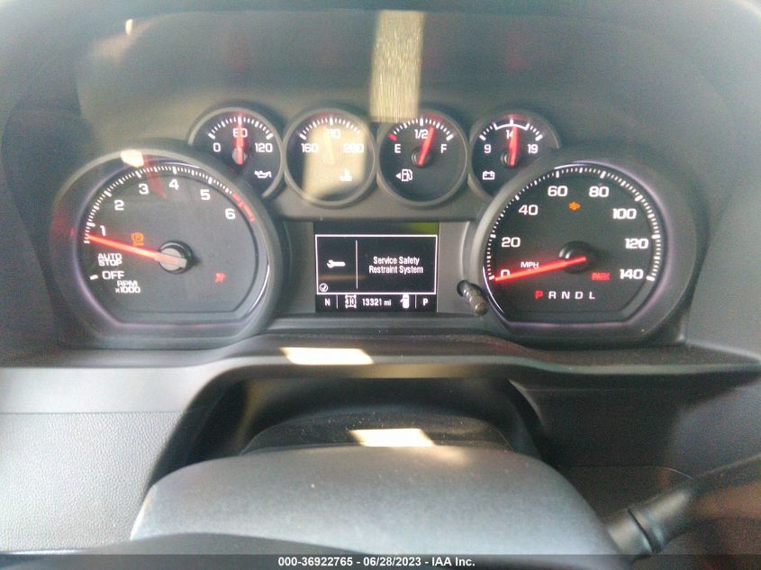 2022 CHEVROLET SILVERADO 1500 CUSTOM TRAIL BOSS - 3GCPDCEDXNG669766