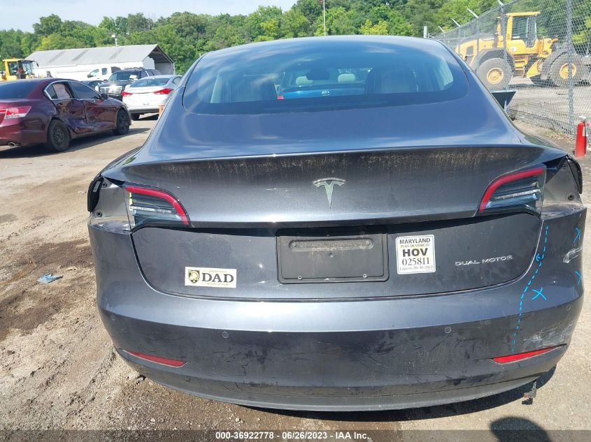 2020 TESLA MODEL 3 - 5YJ3E1EB8LF735555