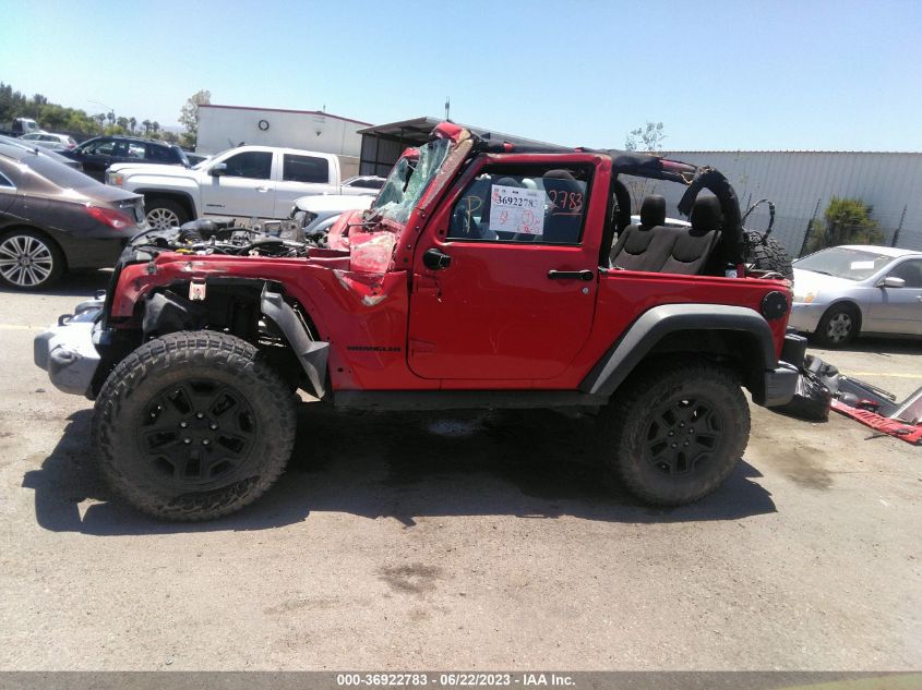 2017 JEEP WRANGLER SPORT - 1C4AJWAG3HL504374