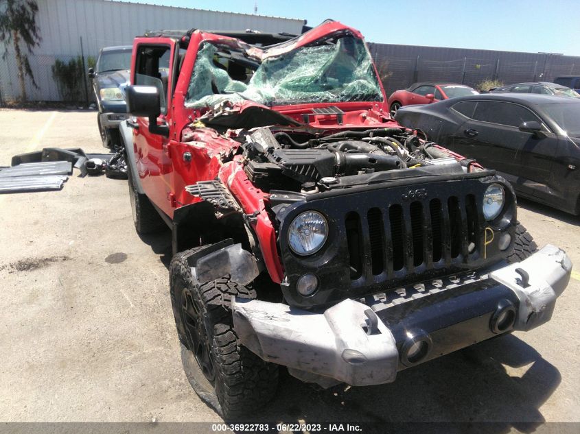 2017 JEEP WRANGLER SPORT - 1C4AJWAG3HL504374
