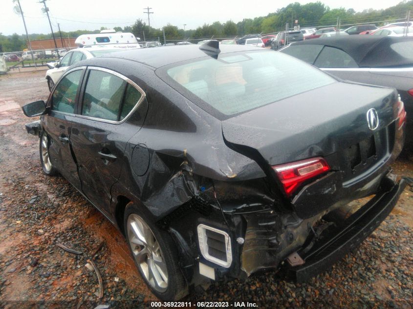 2016 ACURA ILX PREMIUM/TECHNOLOGY - 19UDE2F72GA007461