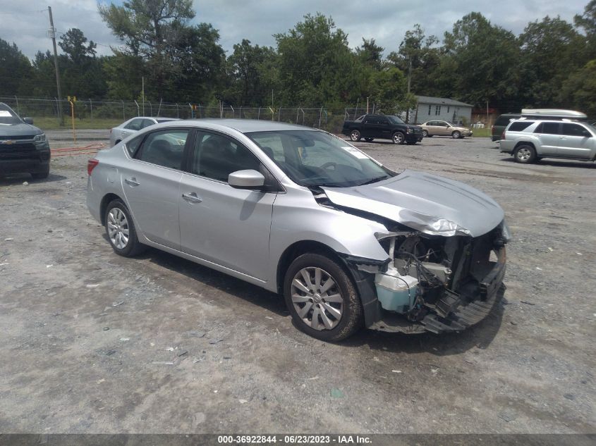 2016 NISSAN SENTRA SR/SL/S/SV/FE+ S - 3N1AB7AP8GY231184