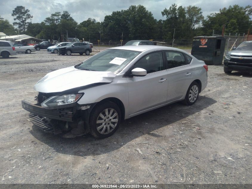 2016 NISSAN SENTRA SR/SL/S/SV/FE+ S - 3N1AB7AP8GY231184