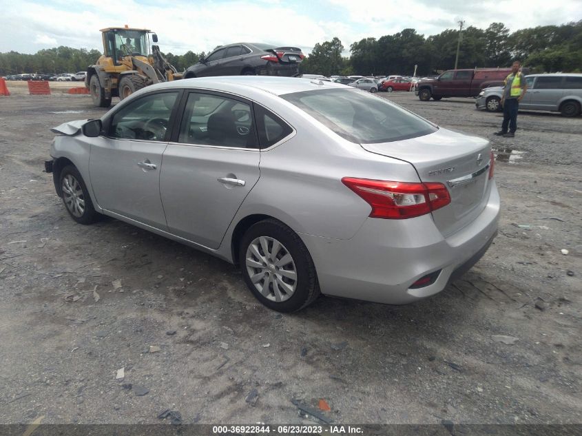 2016 NISSAN SENTRA SR/SL/S/SV/FE+ S - 3N1AB7AP8GY231184