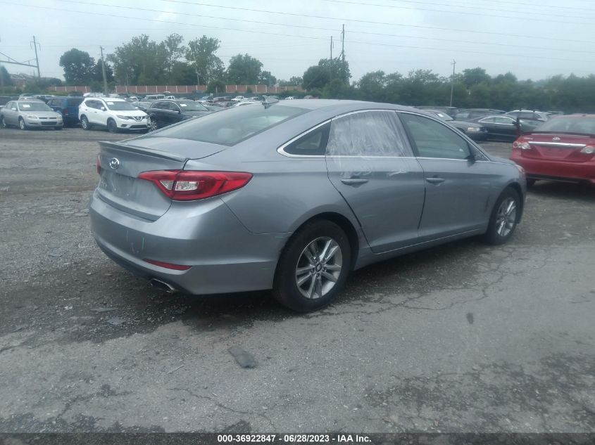 2016 HYUNDAI SONATA SE - 5NPE24AF8GH309805