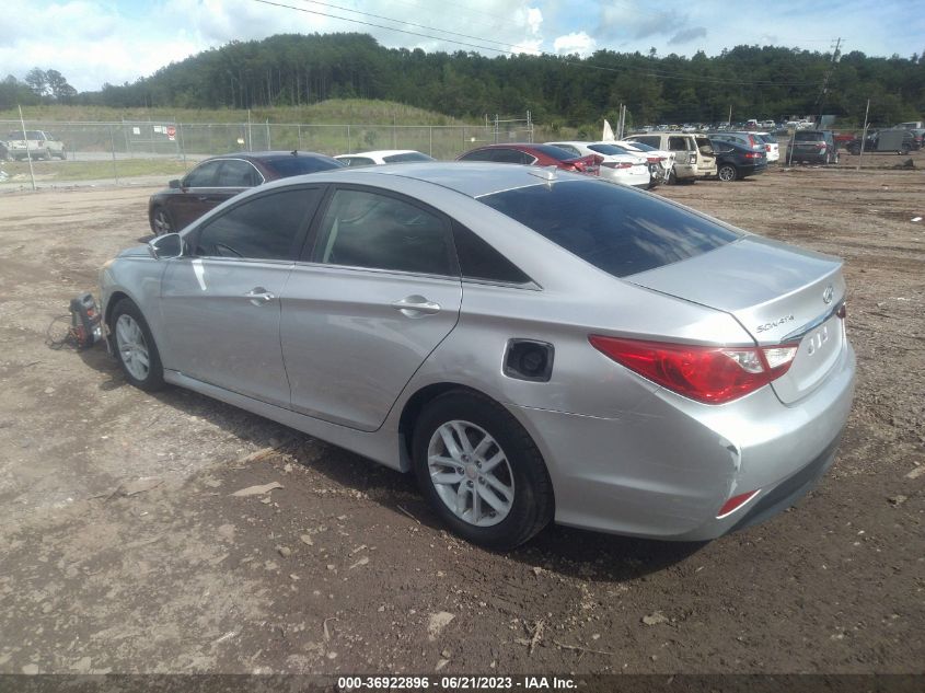 2014 HYUNDAI SONATA GLS - 5NPEB4AC1EH818475