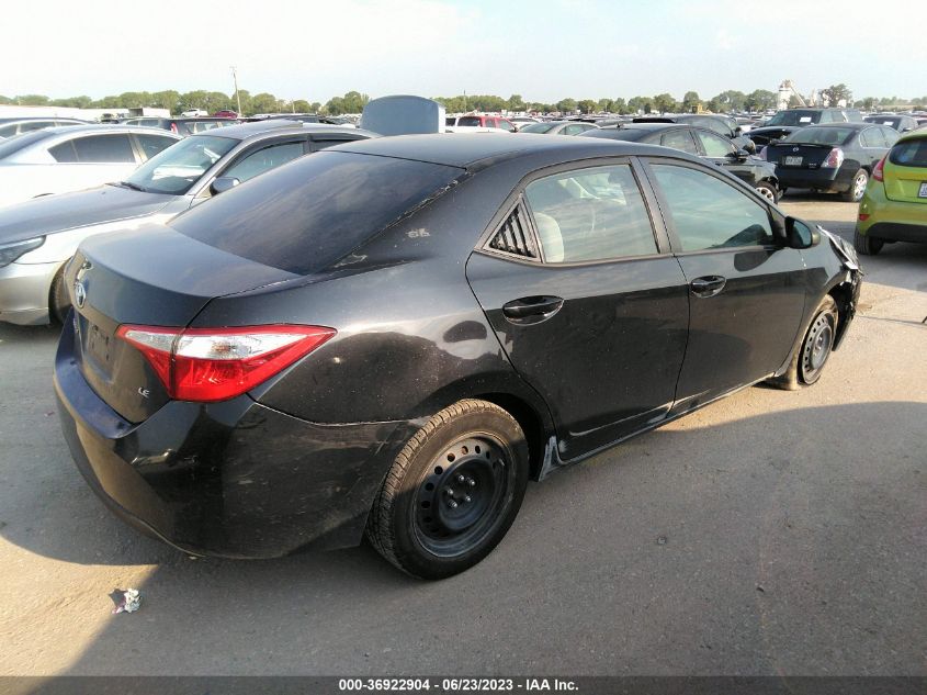 2014 TOYOTA COROLLA L/LE/S/S PLUS/LE PLUS - 5YFBURHE7EP108839