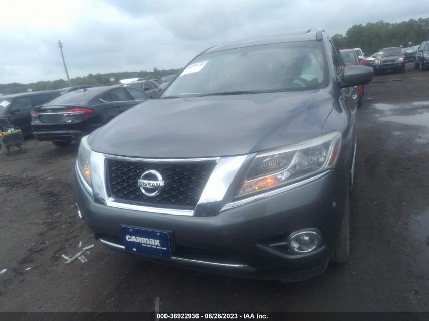2015 NISSAN PATHFINDER PLATINUM - 5N1AR2MN0FC646945