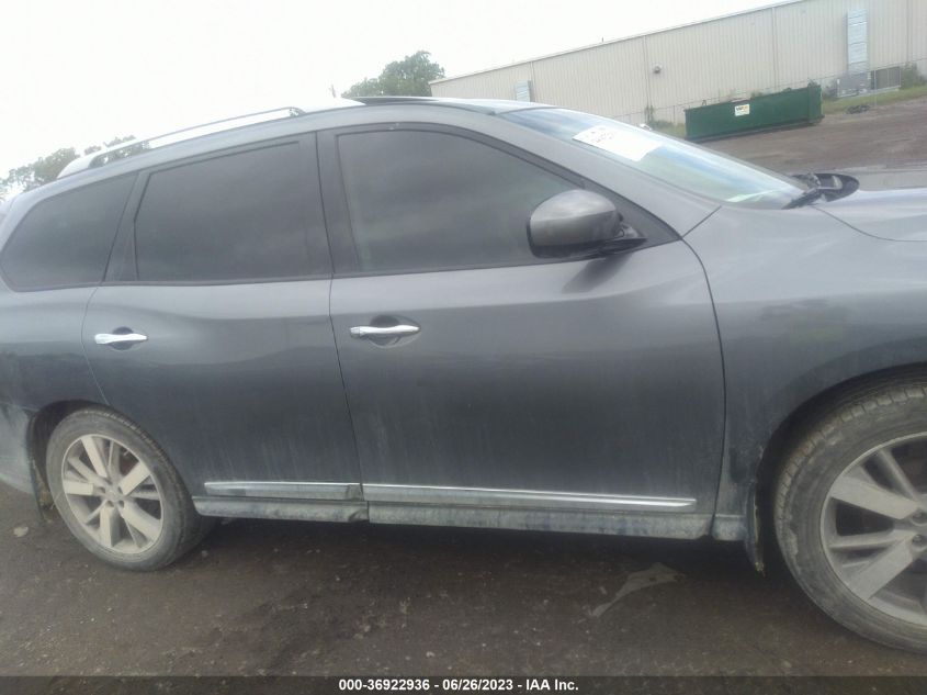 2015 NISSAN PATHFINDER PLATINUM - 5N1AR2MN0FC646945