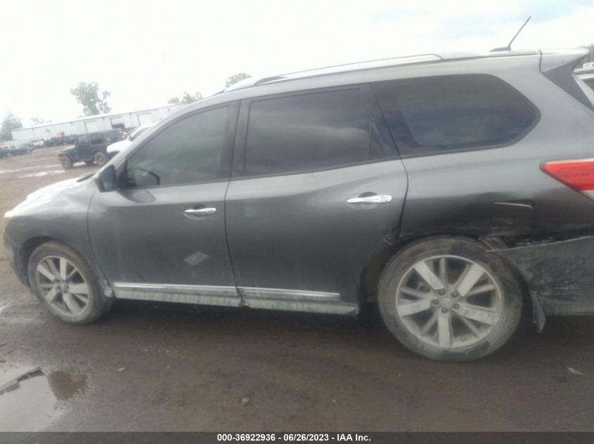 2015 NISSAN PATHFINDER PLATINUM - 5N1AR2MN0FC646945