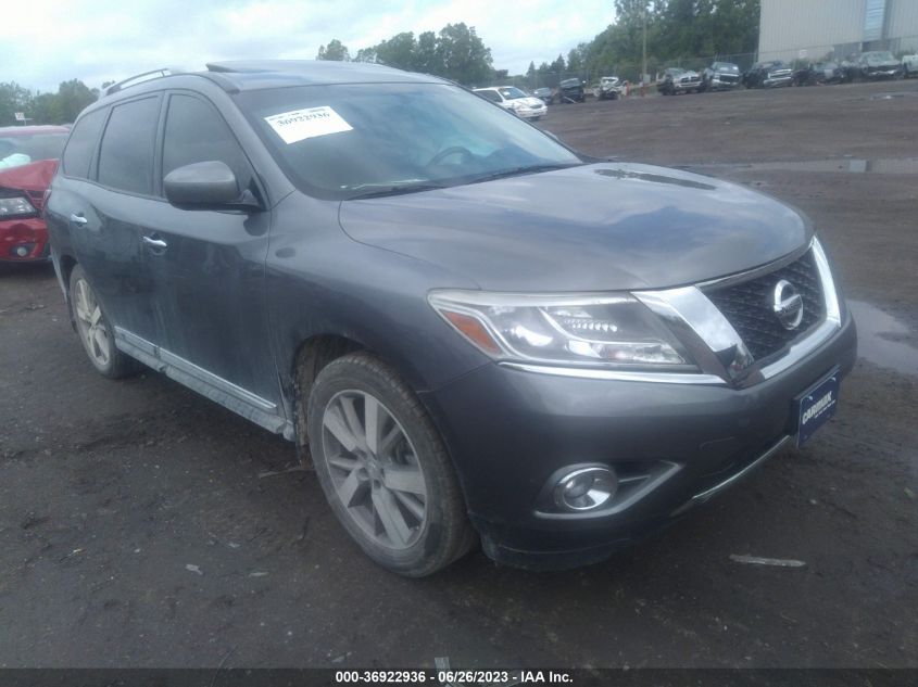 2015 NISSAN PATHFINDER PLATINUM - 5N1AR2MN0FC646945