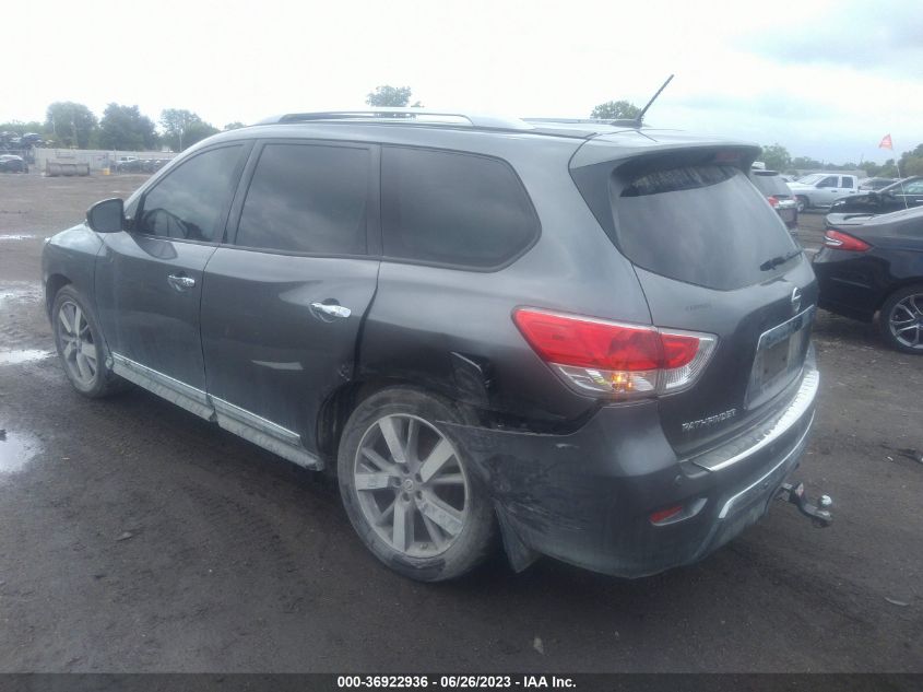 2015 NISSAN PATHFINDER PLATINUM - 5N1AR2MN0FC646945