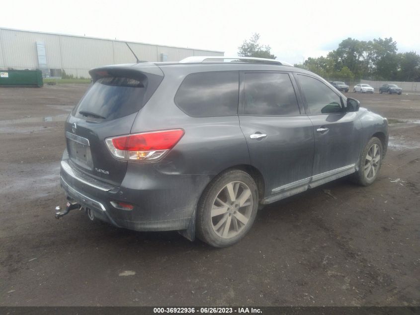 2015 NISSAN PATHFINDER PLATINUM - 5N1AR2MN0FC646945