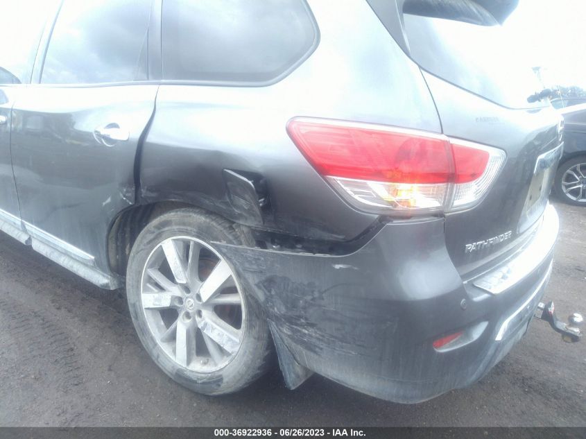 2015 NISSAN PATHFINDER PLATINUM - 5N1AR2MN0FC646945