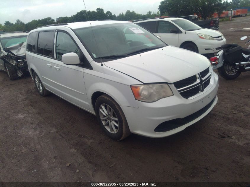 2014 DODGE GRAND CARAVAN SXT - 2C4RDGCGXER401534