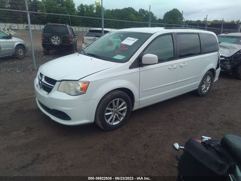 2014 DODGE GRAND CARAVAN SXT - 2C4RDGCGXER401534