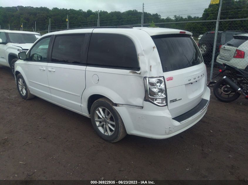 2014 DODGE GRAND CARAVAN SXT - 2C4RDGCGXER401534