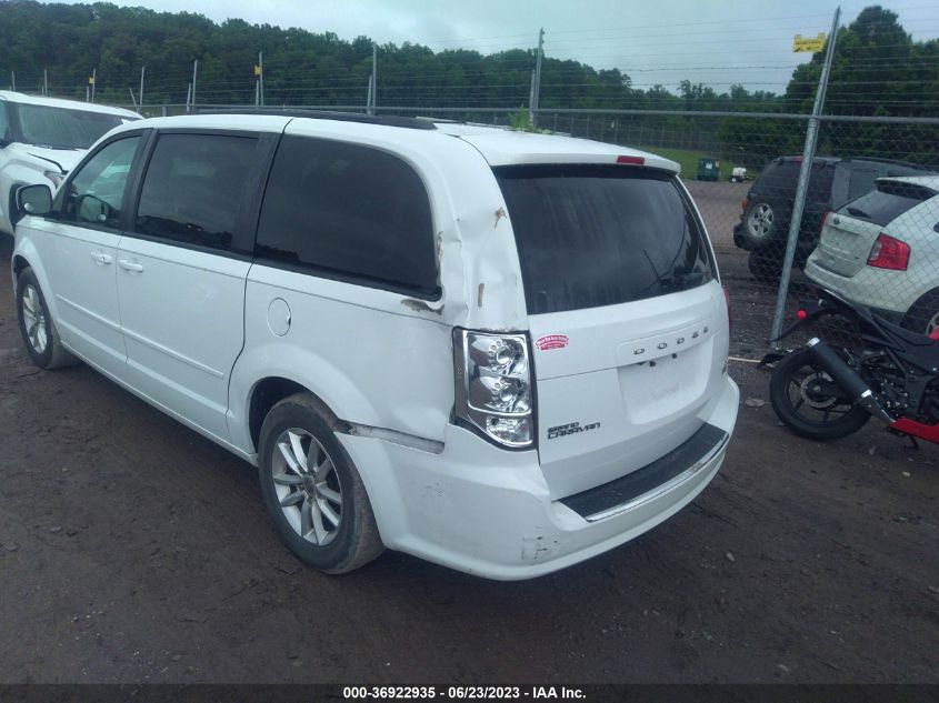 2014 DODGE GRAND CARAVAN SXT - 2C4RDGCGXER401534