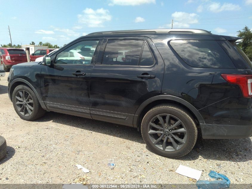 2017 FORD EXPLORER XLT - 1FM5K7D87HGB62313