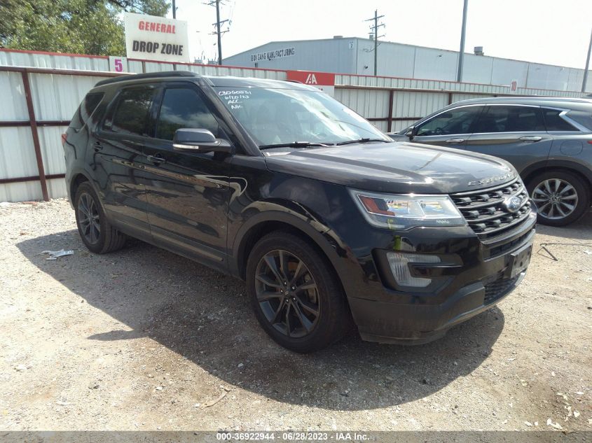 2017 FORD EXPLORER XLT - 1FM5K7D87HGB62313