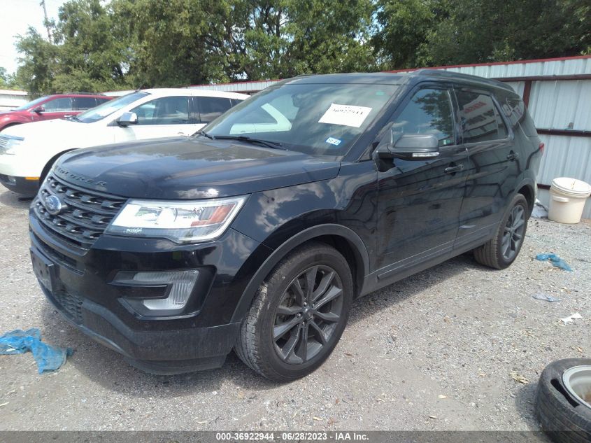 2017 FORD EXPLORER XLT - 1FM5K7D87HGB62313