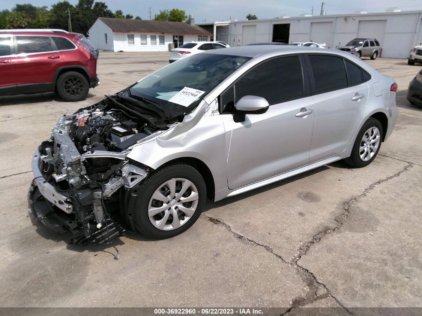 2022 TOYOTA COROLLA LE - JTDEPMAE7NJ231238