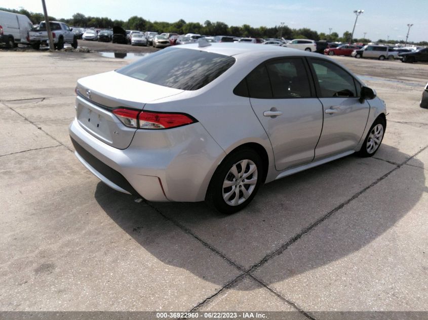 2022 TOYOTA COROLLA LE - JTDEPMAE7NJ231238