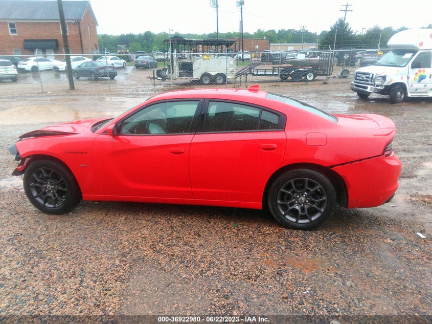 VIN 2C3CDXJG0JH148172 2018 DODGE CHARGER GT