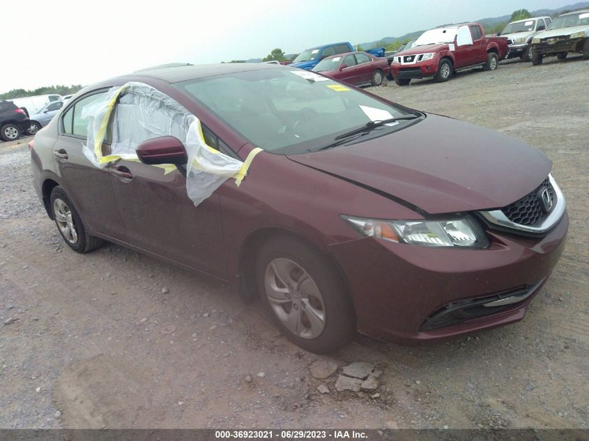 2015 HONDA CIVIC SEDAN LX - 19XFB2F55FE117642