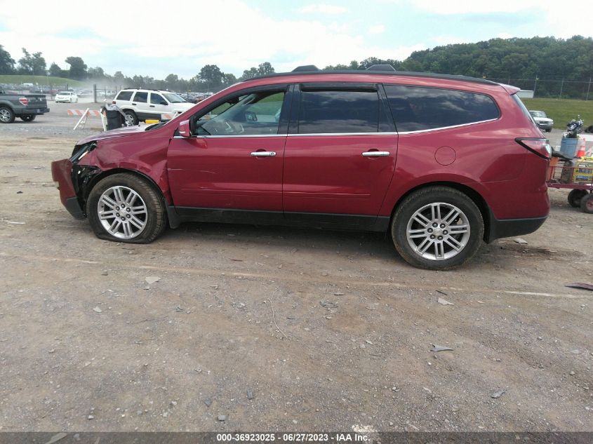 2014 CHEVROLET TRAVERSE LT - 1GNKRGKD7EJ237388
