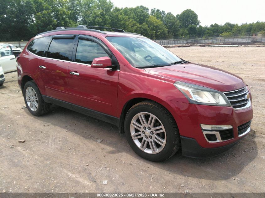 2014 CHEVROLET TRAVERSE LT - 1GNKRGKD7EJ237388