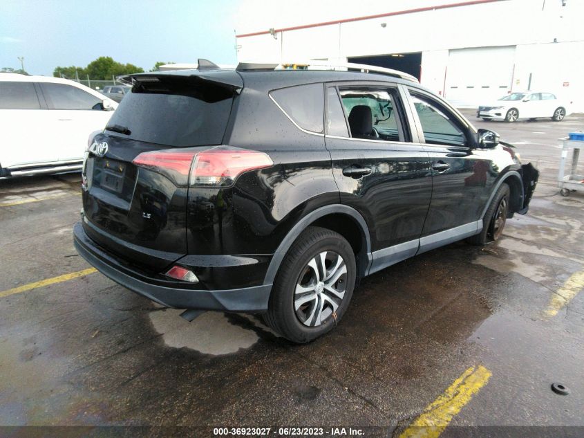 2016 TOYOTA RAV4 LE - 2T3ZFREV9GW279016