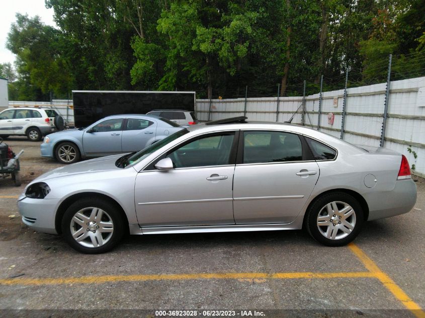 2013 CHEVROLET IMPALA LT - 2G1WG5E37D1107507